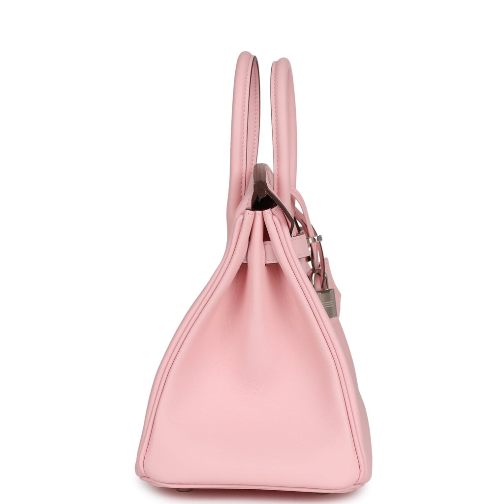 Hermès Birkin 25 Rose Sakura Swift Palladium Hardware