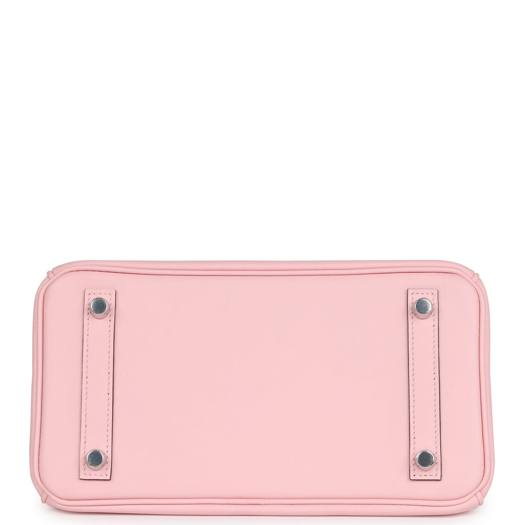 Hermès Birkin 25 Rose Sakura Swift Palladium Hardware