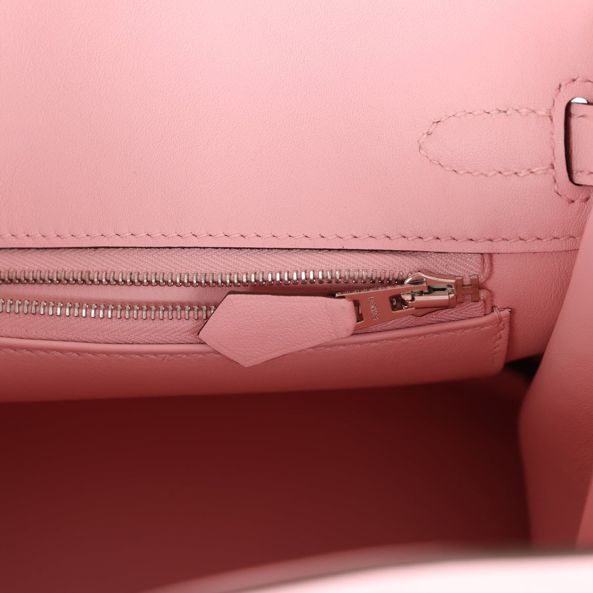 Hermès Birkin 25 Rose Sakura Swift Palladium Hardware