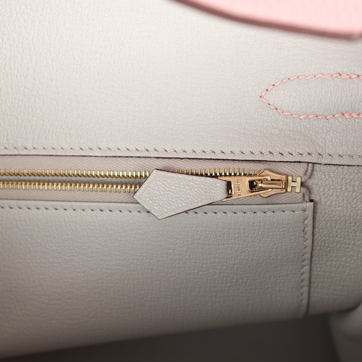 Hermès Special Order (HSS) Birkin 30 Rose Sakura Verso Clemence Gold Hardware