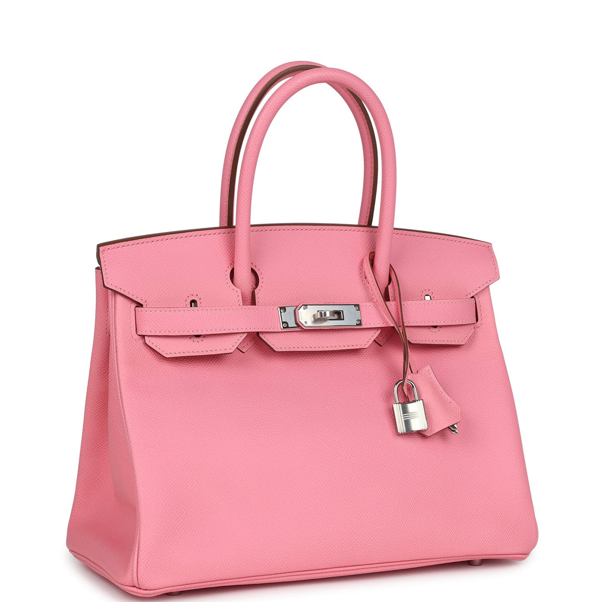 Hermès Birkin 30 Rose Confetti Epsom Palladium Hardware