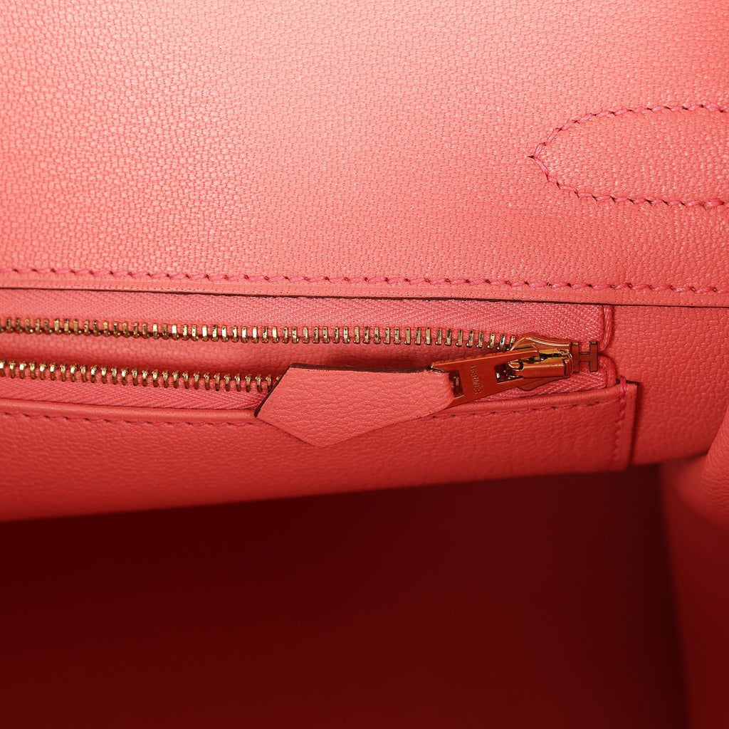 Hermès Special Order (HSS) Birkin 30 Rose Candy Togo Gold Hardware