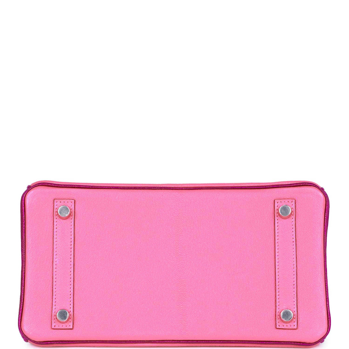 Hermès Special Order (HSS) Birkin 25 Rose Lipstick and Anemone Chèvre Palladium Hardware