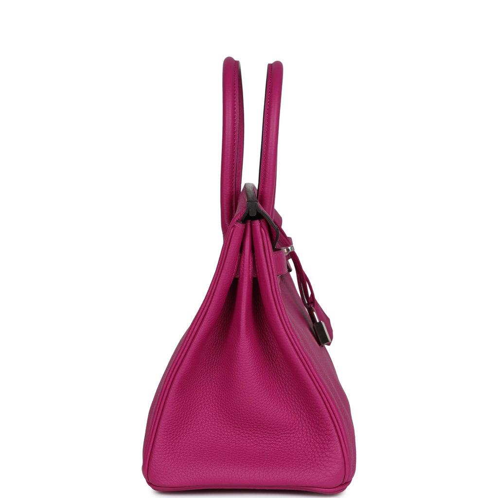 Hermès Birkin 30 Rose Pourpre Togo Palladium Hardware