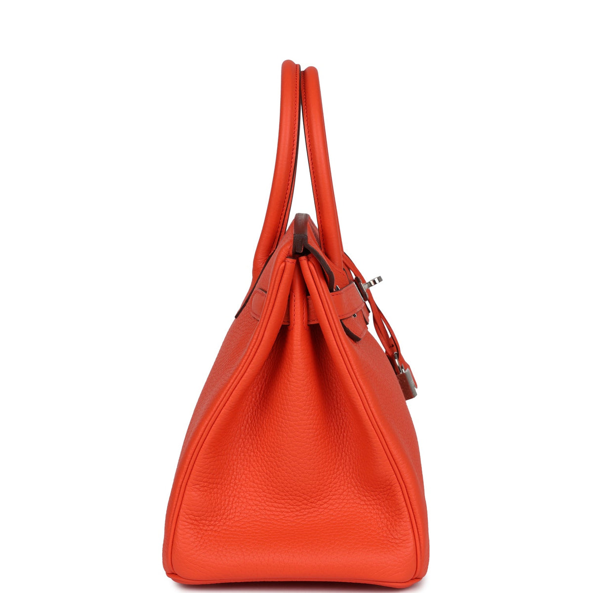 Hermès Birkin 30 Rouge Pivoine Clemence Palladium Hardware