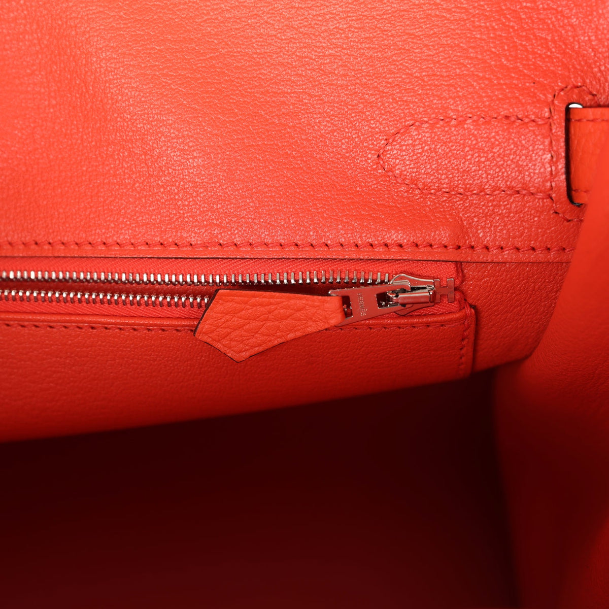 Hermès Birkin 30 Rouge Pivoine Clemence Palladium Hardware