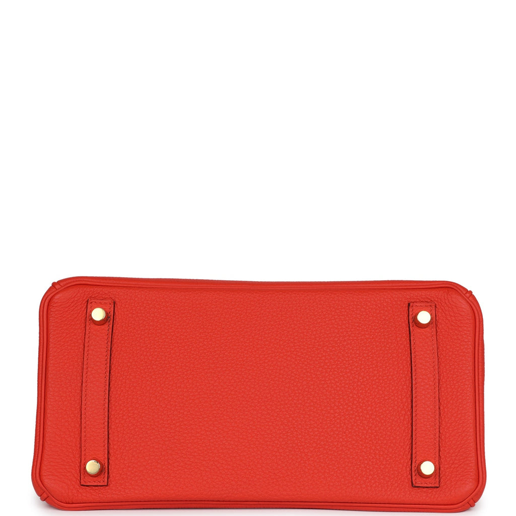 Hermès Birkin 30 Rouge Tomate Togo Gold Hardware