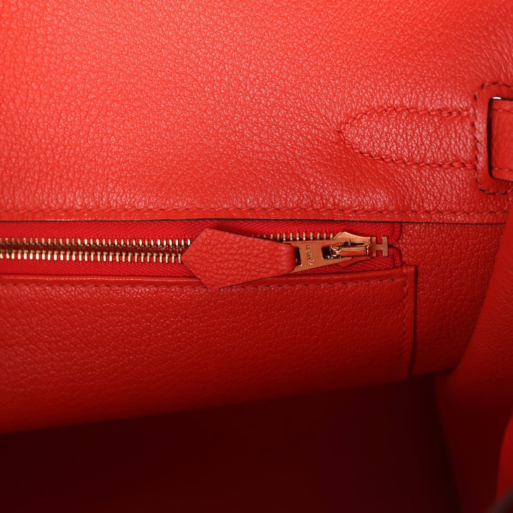 Hermès Birkin 30 Rouge Tomate Togo Gold Hardware