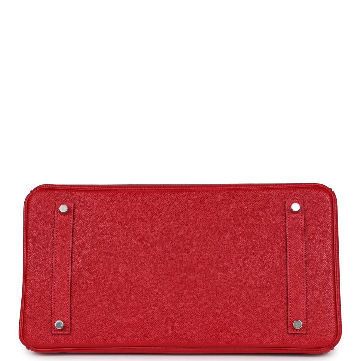 Hermès Birkin 35 Rouge Casaque Epsom Palladium Hardware