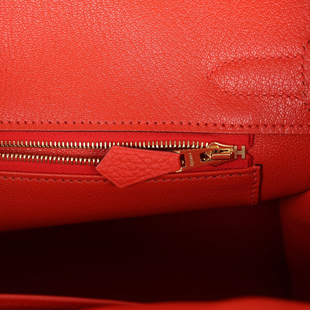 Hermès Birkin 30 Capucine Togo Gold Hardware