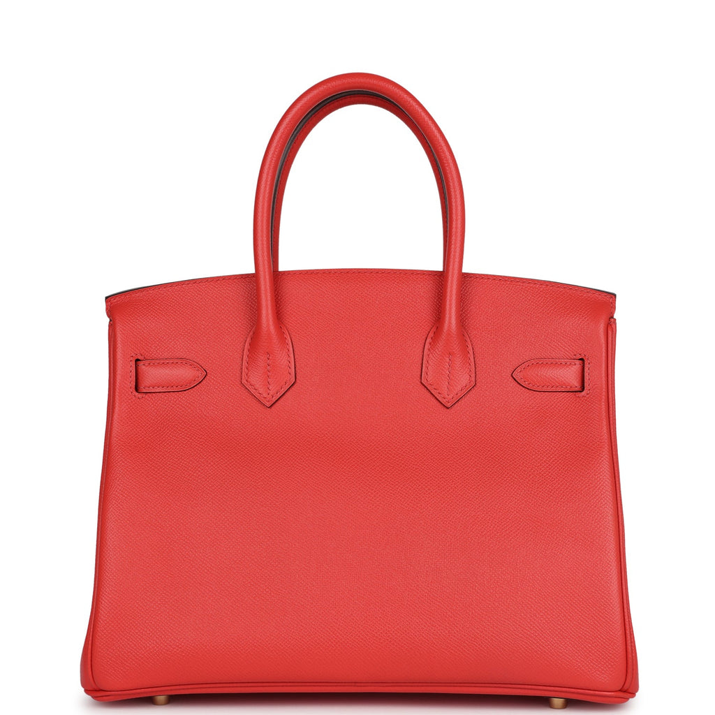 Hermès Birkin 30 Rose Jaipur Epsom Gold Hardware