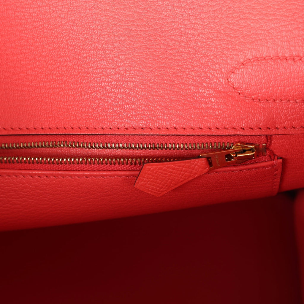 Hermès Birkin 30 Rose Jaipur Epsom Gold Hardware