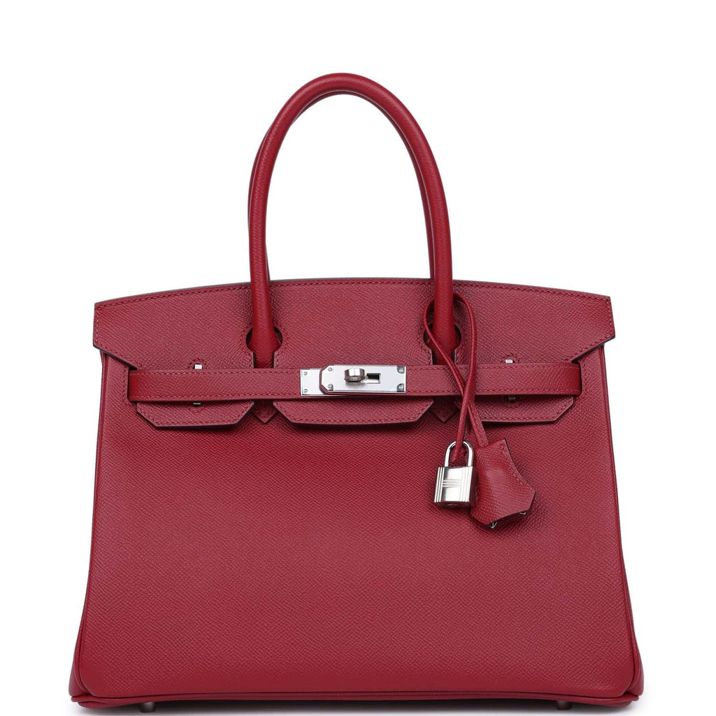 Hermès Birkin 30 Rouge Grenat Epsom Palladium Hardware