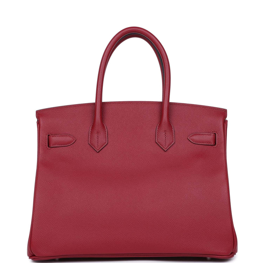 Hermès Birkin 30 Rouge Grenat Epsom Palladium Hardware
