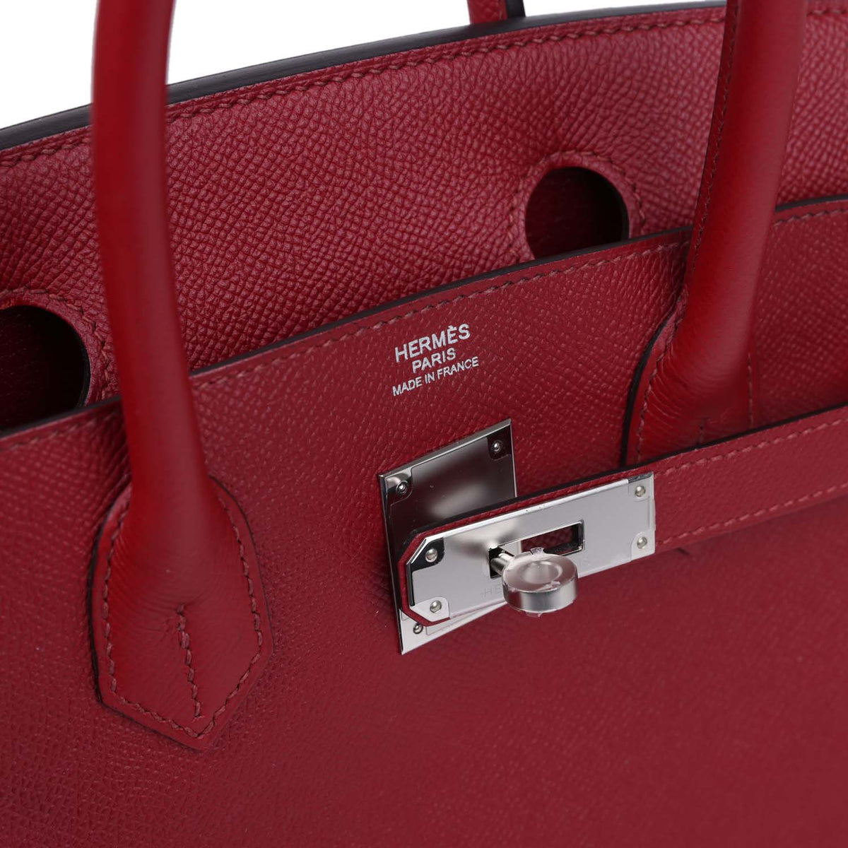 Hermès Birkin 30 Rouge Grenat Epsom Palladium Hardware