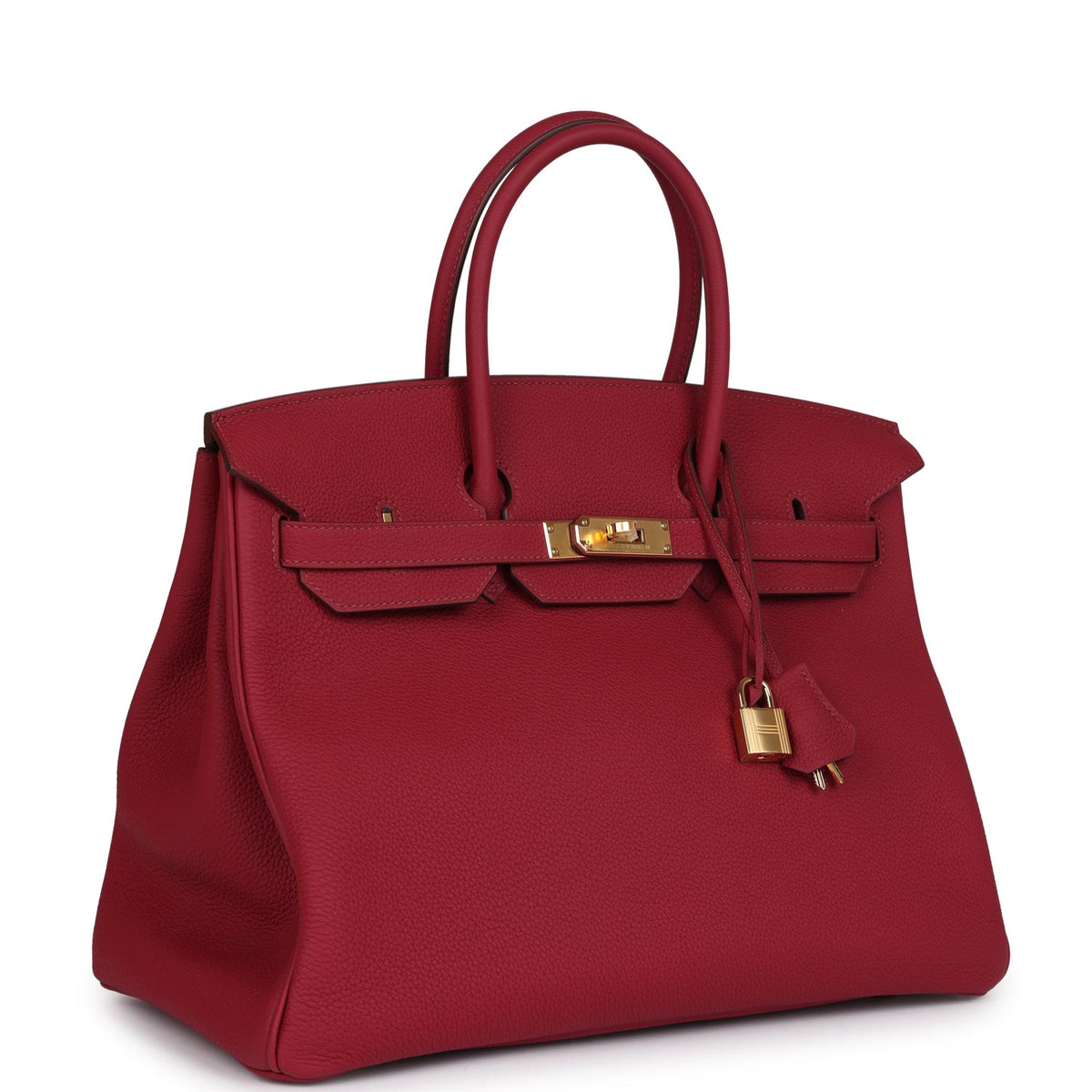 Hermès Birkin 35 Rubis Togo Gold Hardware
