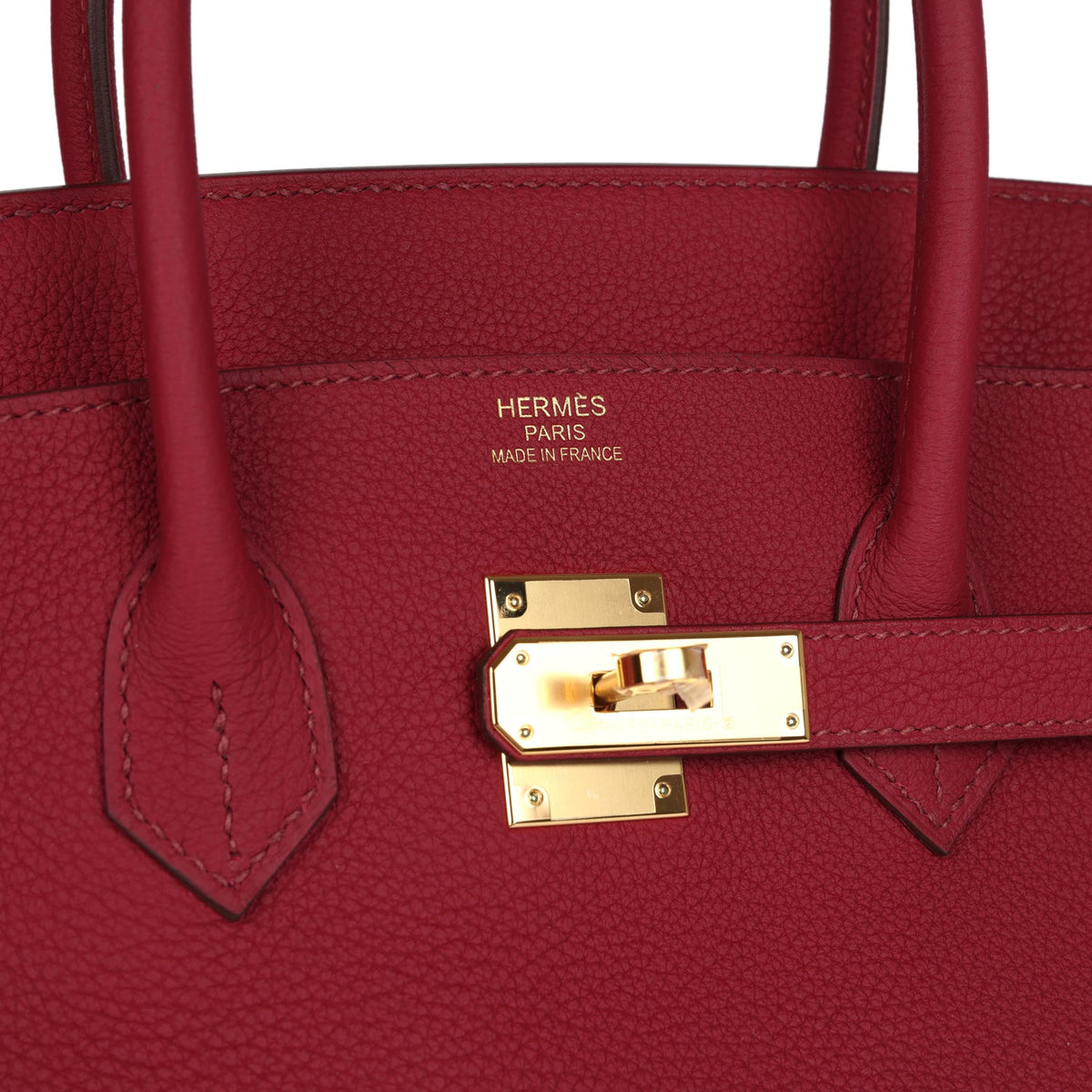 Hermès Birkin 35 Rubis Togo Gold Hardware