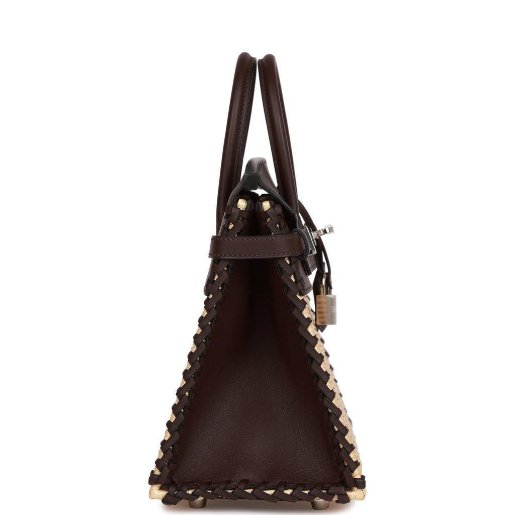 Hermès Picnic Birkin 25 Rouge Sellier Swift Palladium Hardware