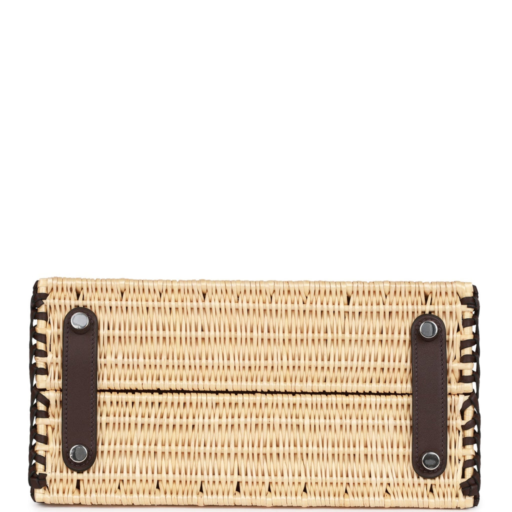 Hermès Picnic Birkin 25 Rouge Sellier Swift Palladium Hardware