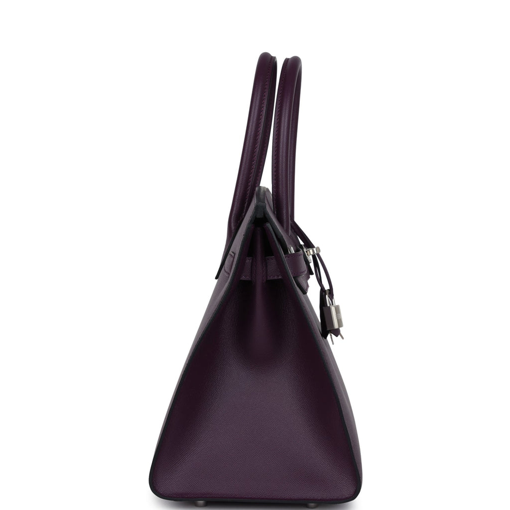Hermès Birkin Sellier 30 Cassis Madame Palladium Hardware
