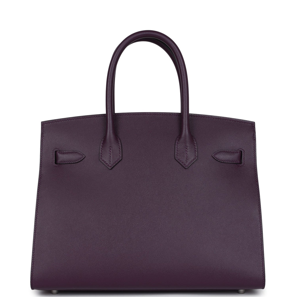 Hermès Birkin Sellier 30 Cassis Madame Palladium Hardware