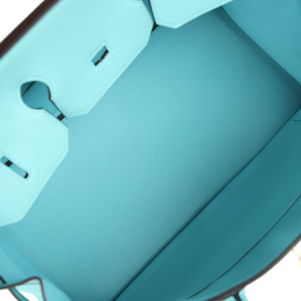Hermès Birkin 35 Bleu Atoll Togo Gold Hardware