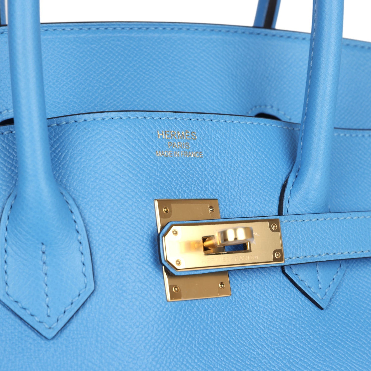 Hermès Birkin 35 Bleu Paradise Epsom Gold Hardware