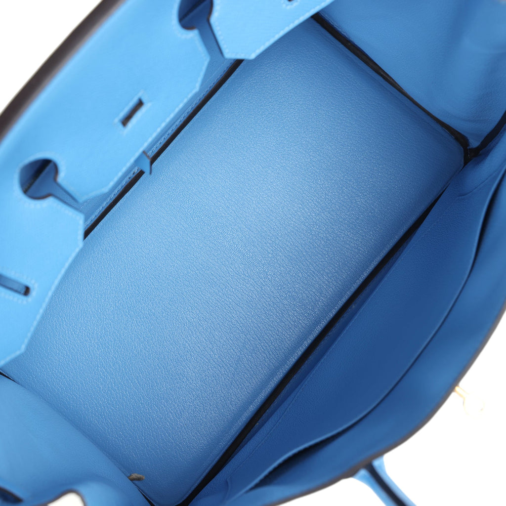 Hermès Birkin 35 Bleu Paradise Epsom Gold Hardware