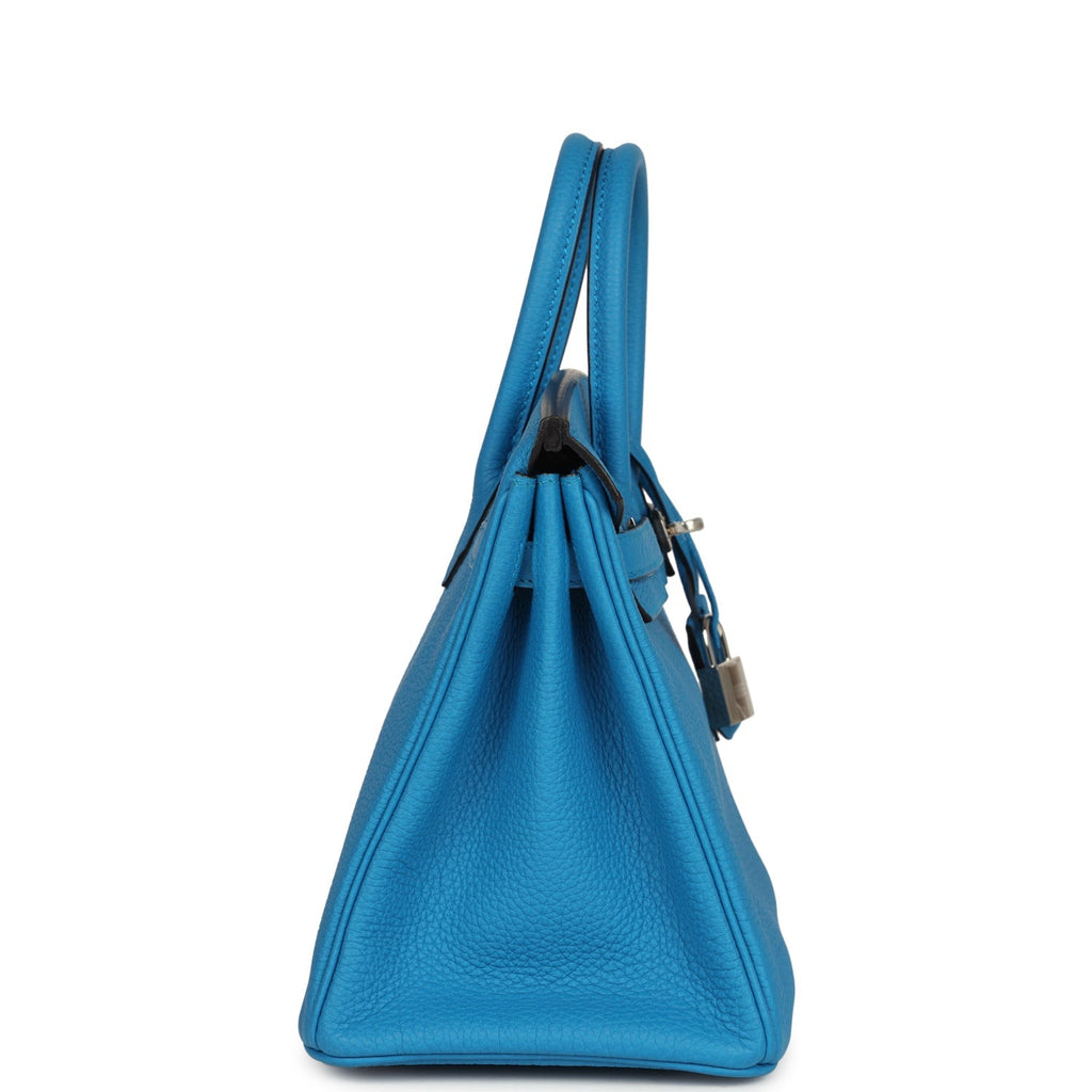 Hermès Birkin 25 Bleu Zanzibar Togo Palladium Hardware