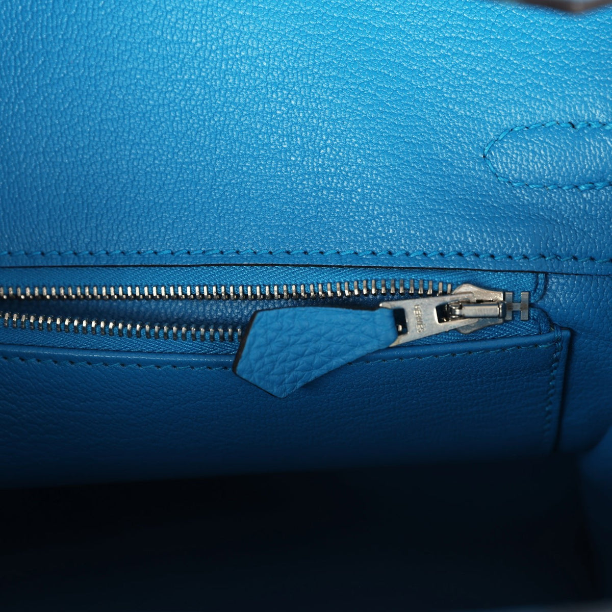 Hermès Birkin 25 Bleu Zanzibar Togo Palladium Hardware