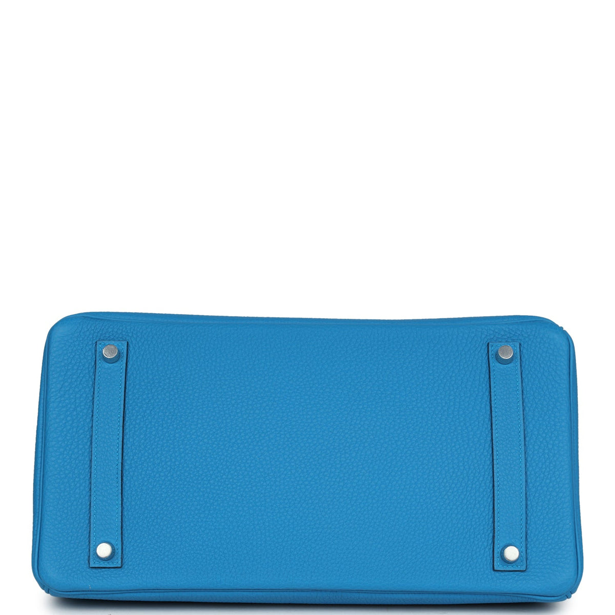 Hermès Birkin 35 Bleu Zanzibar Verso Togo Palladium Hardware