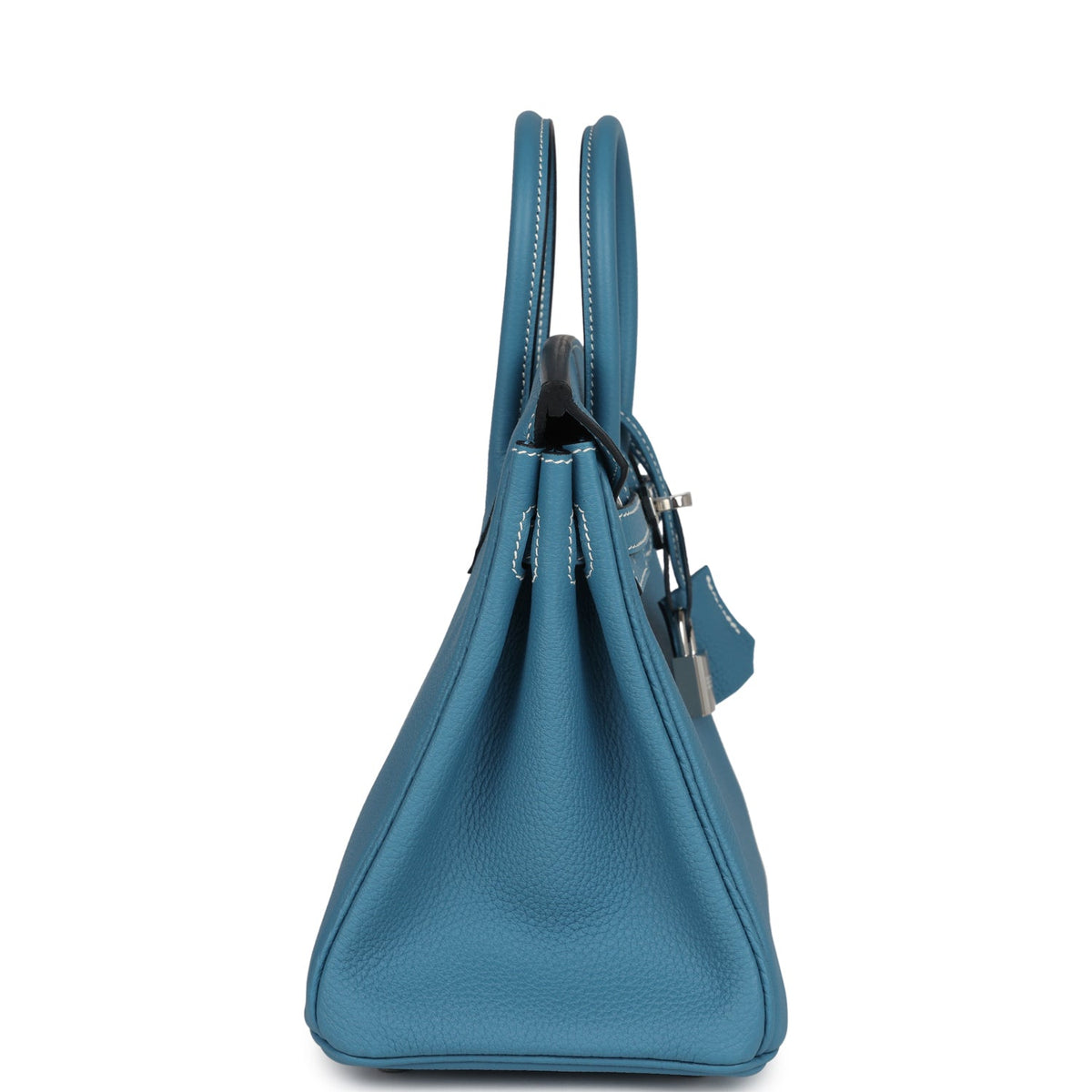 Hermès Birkin 25 Blue Jean Togo Palladium Hardware
