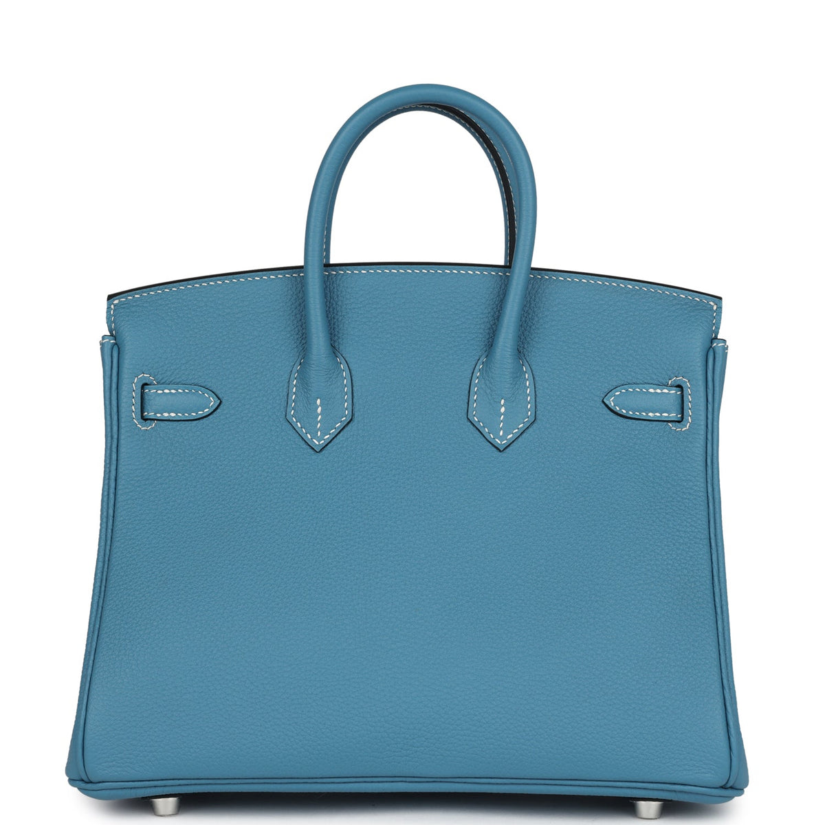 Hermès Birkin 25 Blue Jean Togo Palladium Hardware