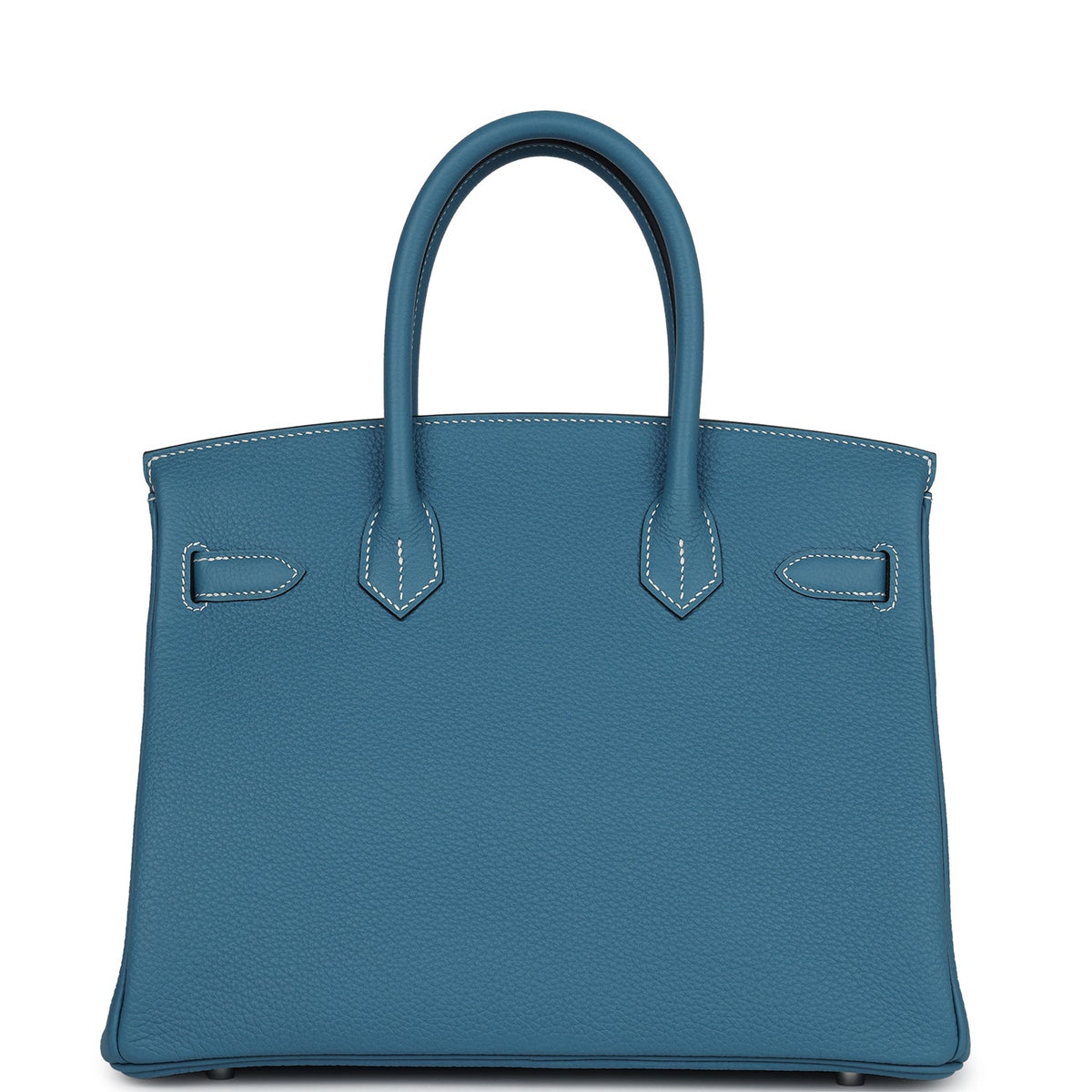 Hermès Birkin 30 Blue Jean Togo Palladium Hardware