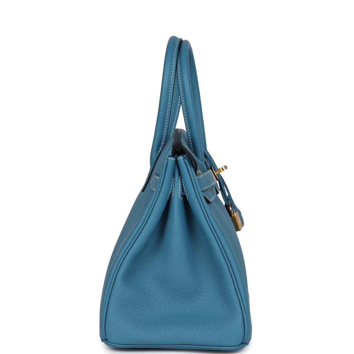Hermès Birkin 30 Blue Jean Togo Gold Hardware