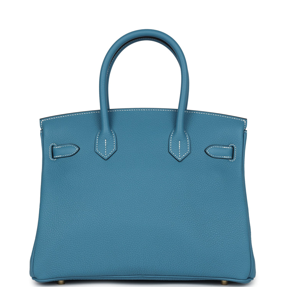 Hermès Birkin 30 Blue Jean Togo Gold Hardware