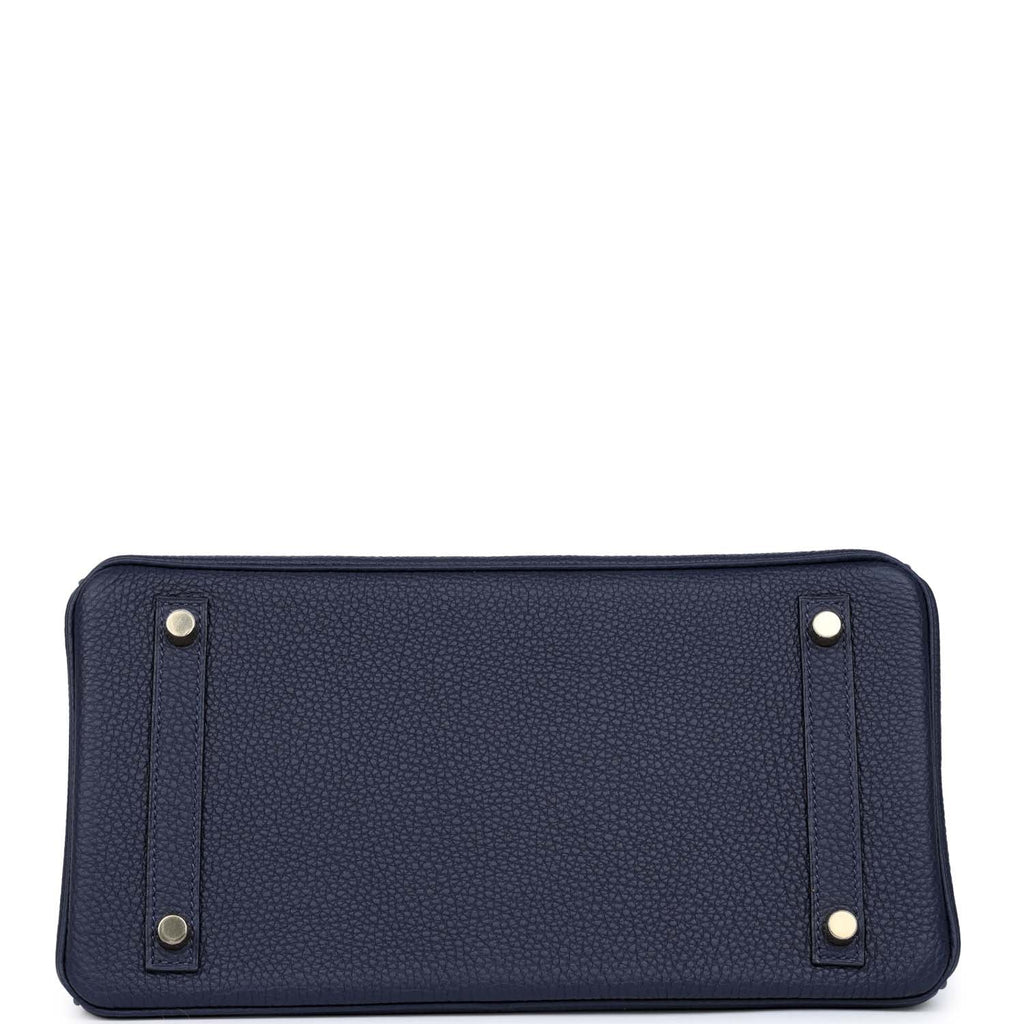Hermès Birkin 30 Bleu Nuit Togo Gold Hardware