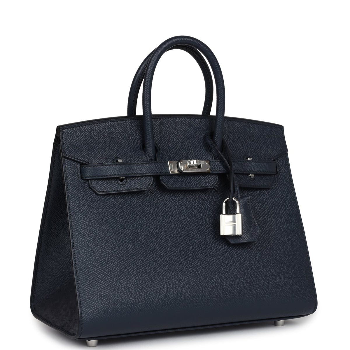 Hermès Birkin 25 Bleu Indigo Epsom Palladium Hardware