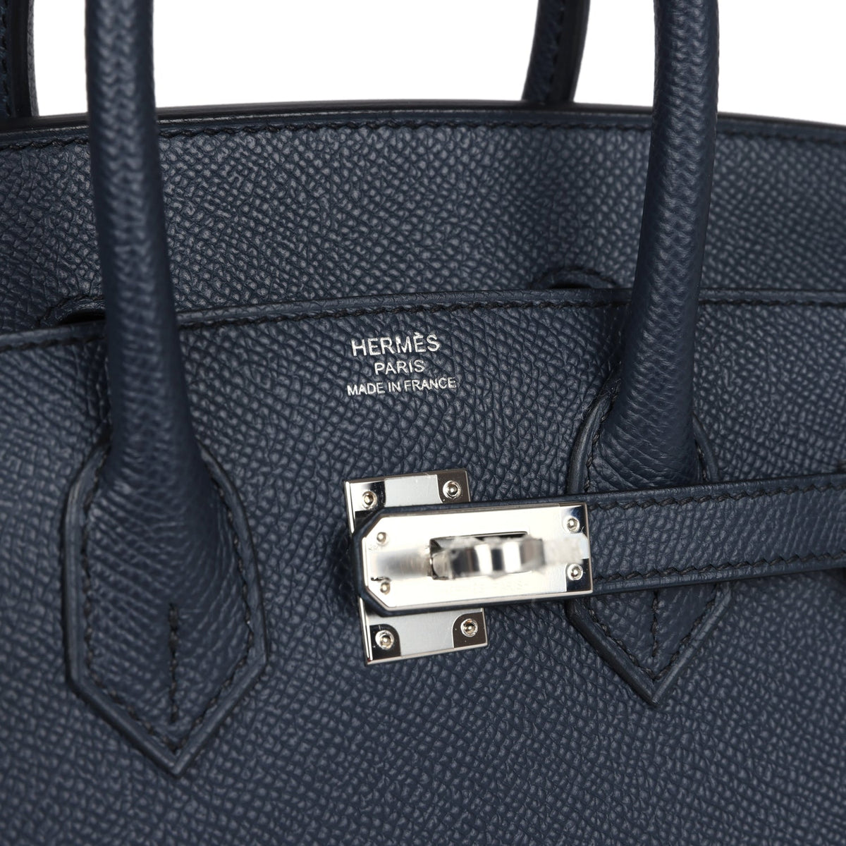 Hermès Birkin 25 Bleu Indigo Epsom Palladium Hardware