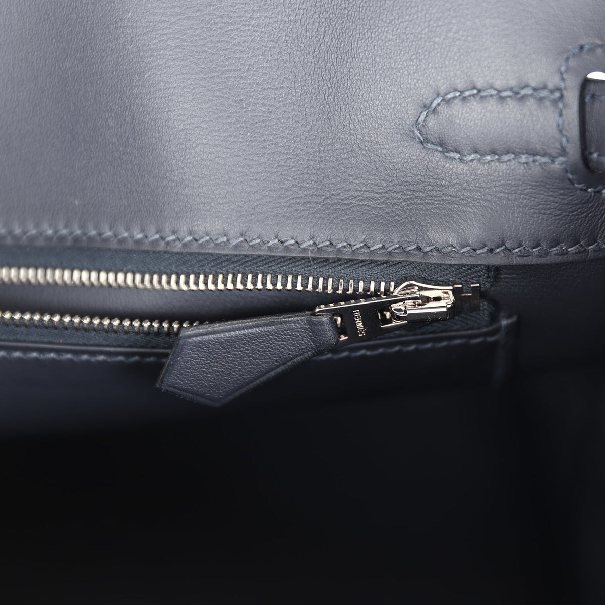 Hermès Birkin Quadrille 25 Caban Swift and Toile Palladium Hardware