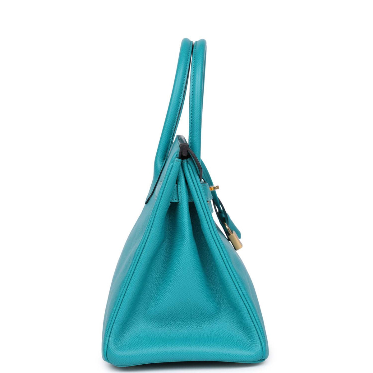 Hermès Birkin 30 Bleu Paon Epsom Gold Hardware