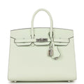 Hermès Birkin Sellier 25 Vert Fizz Epsom Palladium Hardware
