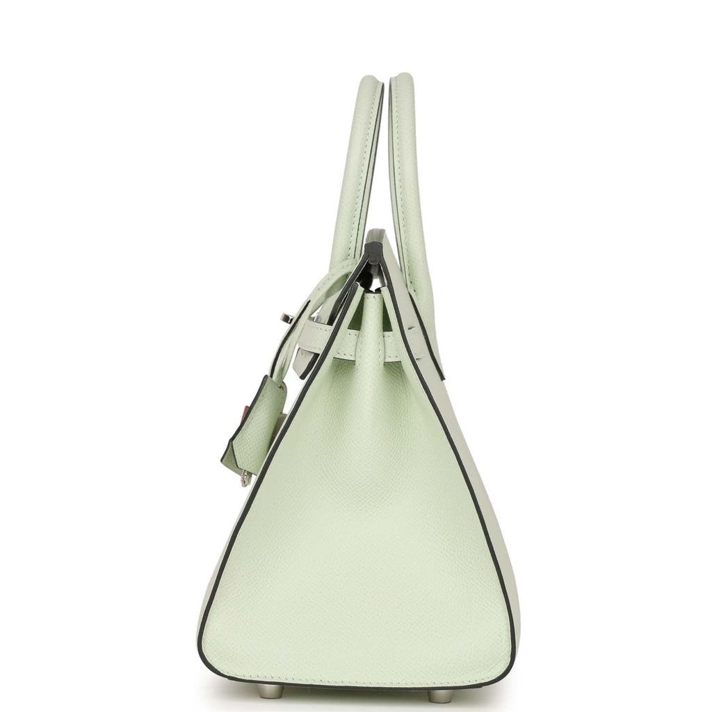 Hermès Birkin Sellier 25 Vert Fizz Epsom Palladium Hardware