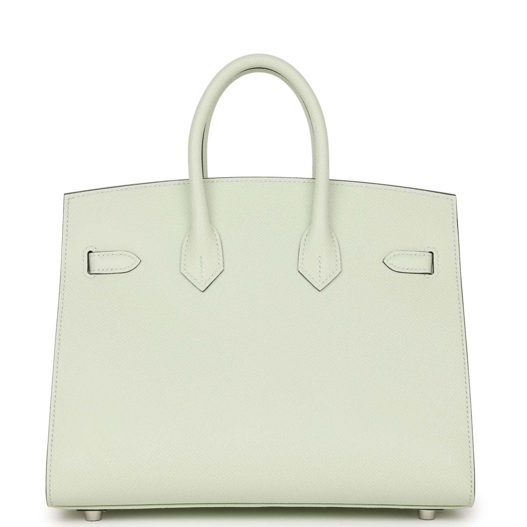 Hermès Birkin Sellier 25 Vert Fizz Epsom Palladium Hardware