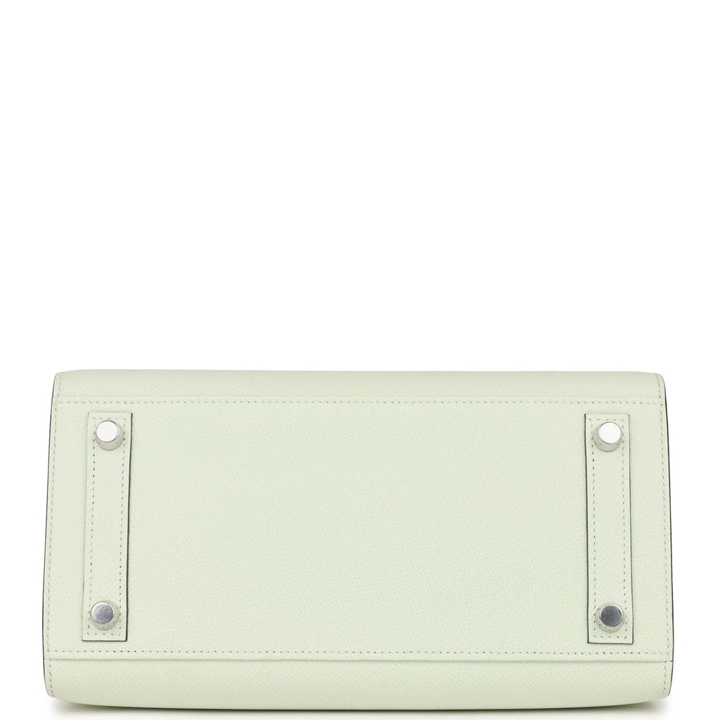 Hermès Birkin Sellier 25 Vert Fizz Epsom Palladium Hardware