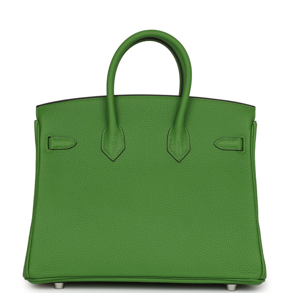 Hermès Birkin 25 Vert Yucca Togo Palladium Hardware
