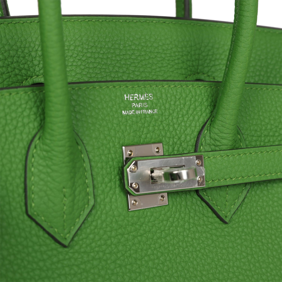 Hermès Birkin 25 Vert Yucca Togo Palladium Hardware