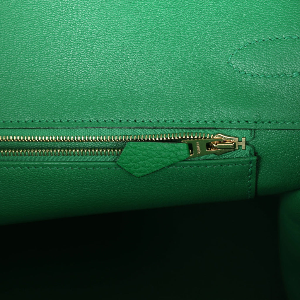 Hermès Birkin 35 Bambou Clemence Gold Hardware
