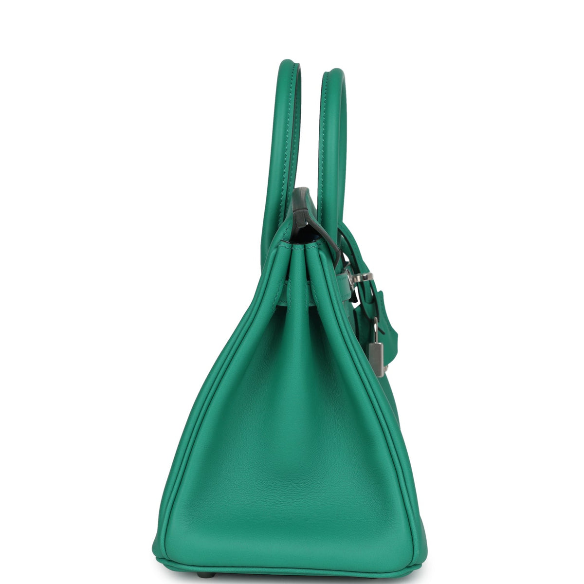 Hermès Birkin 25 Vert Vertigo Verso Swift Palladium Hardware