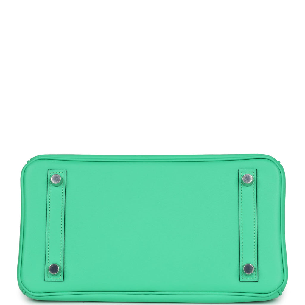 Hermès Birkin 25 Vert Comics Swift Palladium Hardware